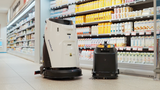 voordelen van een industriële schoonmaakrobot voor supermarkten en grote winkels