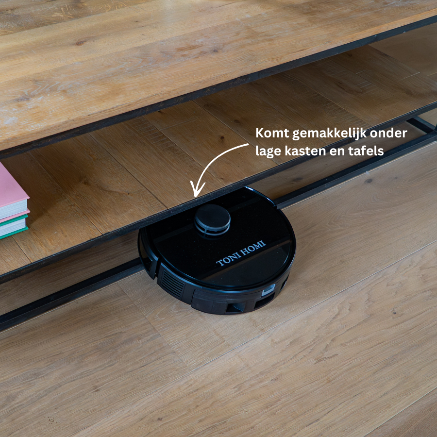 TONIHOMI® R8 – Robotstofzuiger met dweilfunctie