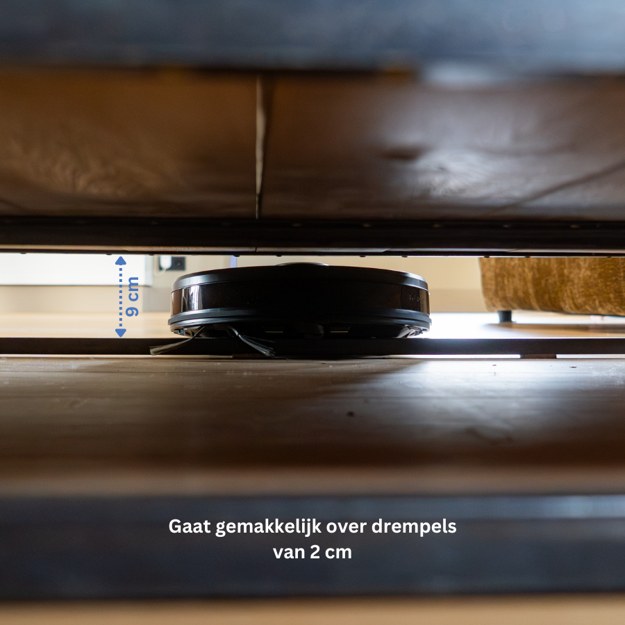 TONIHOMI® M30 - Robotstofzuiger met dweilfunctie