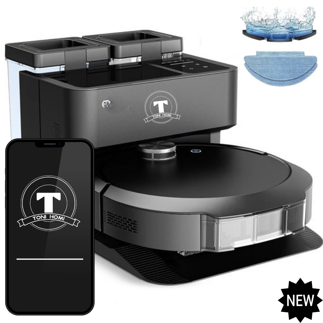 TONIHOMI® R7 - Robotstofzuiger met dweilfunctie