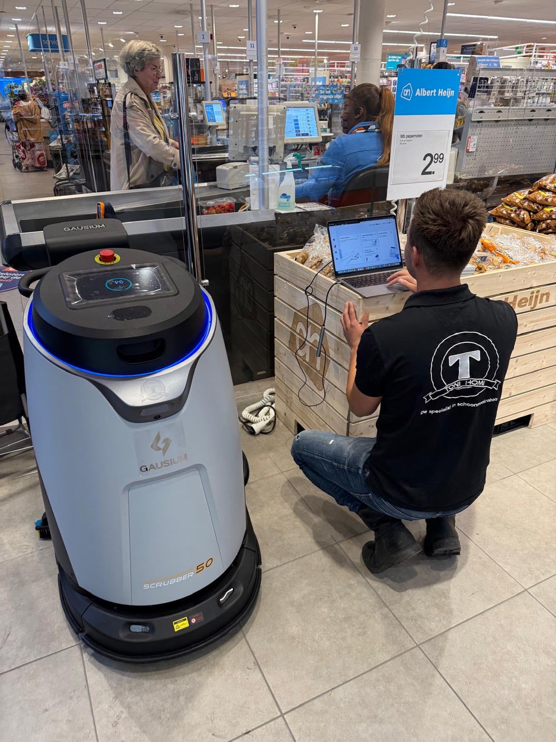 Albert Heijn kiest voor slimme schoonmaak: pilot met de Scrubber 50 succesvol afgerond