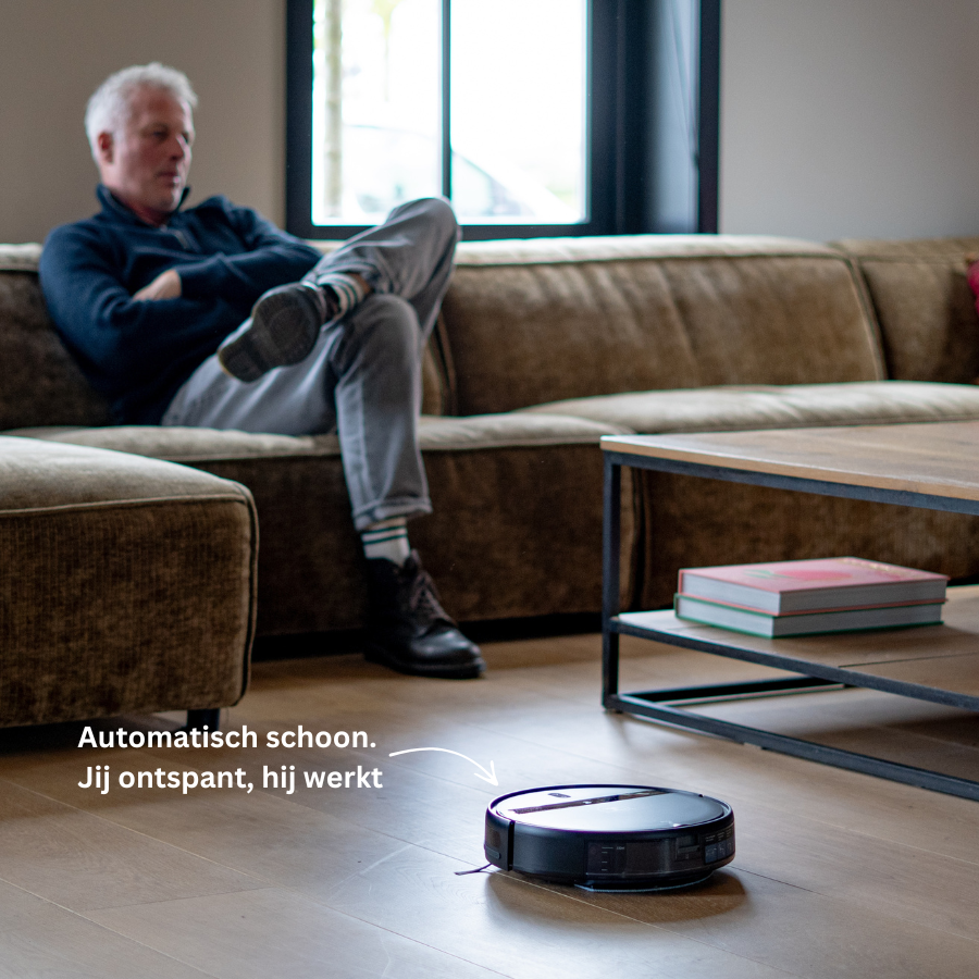 TONIHOMI® G20 – Robotstofzuiger met dweilfunctie (Black Friday Actie)