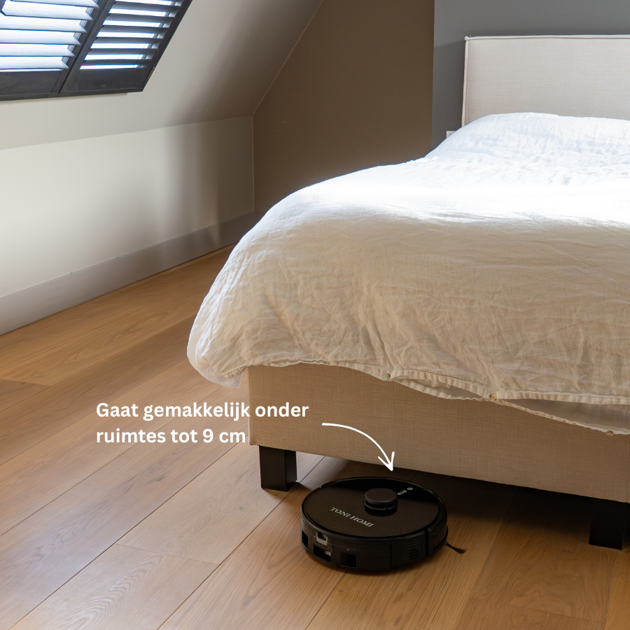 TONIHOMI® Q8 - Robotstofzuiger met dweilfunctie