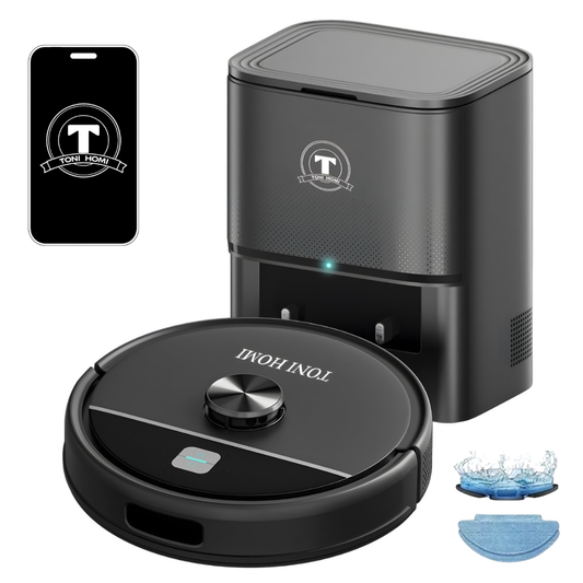 TONIHOMI® R8 – Robotstofzuiger met dweilfunctie