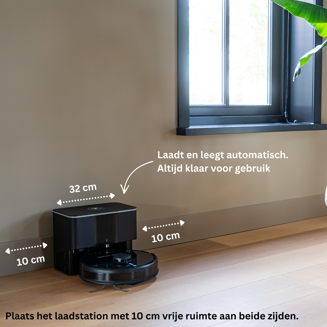 TONIHOMI® Q8 - Robotstofzuiger met dweilfunctie