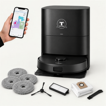TONIHOMI® X8 – Robotstofzuiger met dweilfunctie