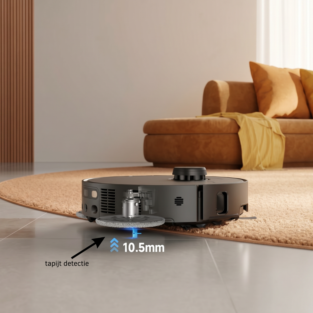 TONIHOMI® X8 – Robotstofzuiger met dweilfunctie