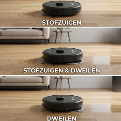 TONIHOMI® X8 – Robotstofzuiger met dweilfunctie