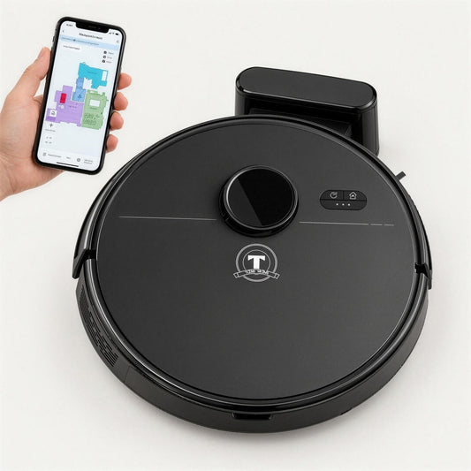 TONI HOMI M30 robotstofzuiger met laadstation en app