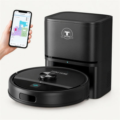 TONI HOMI R8 robotstofzuiger met leegstation en app