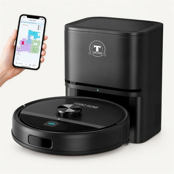 TONIHOMI® R8 – Robotstofzuiger met dweilfunctie